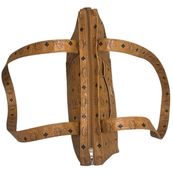 MCM Cognac Visetos Shoulder Bag - Picture 4 of 10